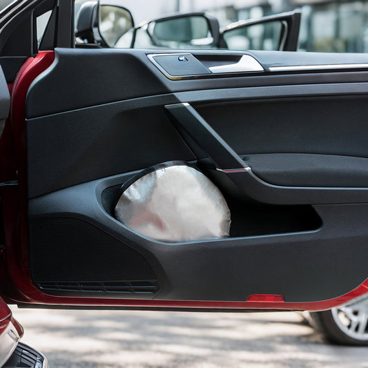 Funny Chicken Car Windshield Visor with Storage Bag, Visor Collapsible Front Window Guard Visor Is Suitable for In-car Sun Protection, Anti-peeping, Keep The Vehicle Cool And Protect The Interior